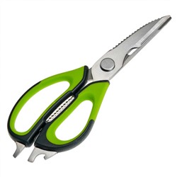 Кухонные ножницы ALPENKOK AK-3203 Многофункциональные (нерж.сталь) 23 см (72/12) оптом