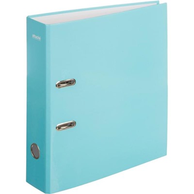 Папка с арочн.мех.Attache Selection Flamingo aqua лам.карт, 75мм