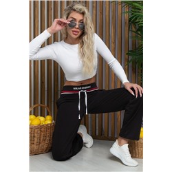 Брюки Два в одном (черно-красные) Б13345-15М