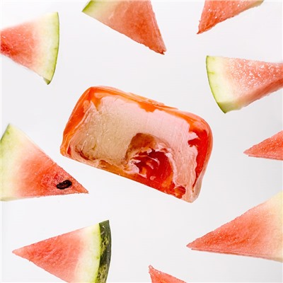 Мыло ручной работы WATERMELON (арбуз), 100г