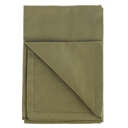 Набор из двух салфеток сервировочных из хлопка оливкового цвета из коллекции Essential, 45х45 см