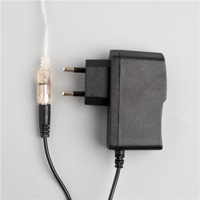 УЦЕНКА НИТЬ ROSA. "МИШУРА" IP20, 5 м, Н.С. LED(1608)-200-12V, БП в комплекте, фиксинг, Т/БЕЛЫЙ 51983