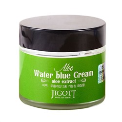 Jigott Крем для лица восстанавливающий с экстрактом алоэ вера / Water Blue Cream Aloe, 70 мл