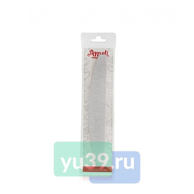 Пилка маникюрная Ameli 2 сторонняя, выгнутая, 100/180