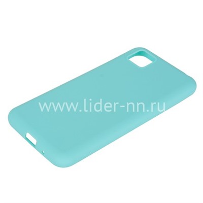 Задняя панель для Huawei Honor  9S Силикон матовый  (бирюза)