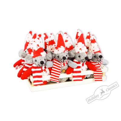 Мышь "Королева бала" (стекло) 6,5х12,5 см