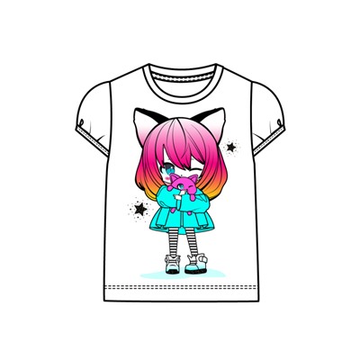 Футболка для девочки