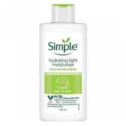 Увлажняющее средство (125 мл), Hydrating Light Moisturiser, произв. Simple