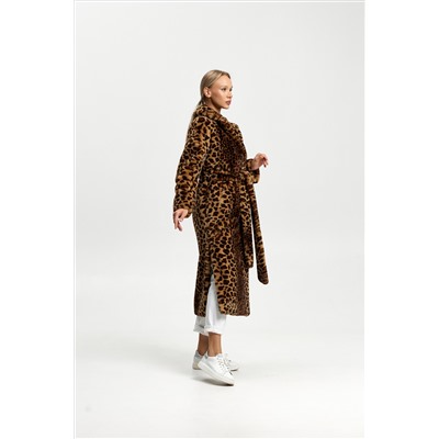 Шубка утеплённая 26558 (леопардовый)