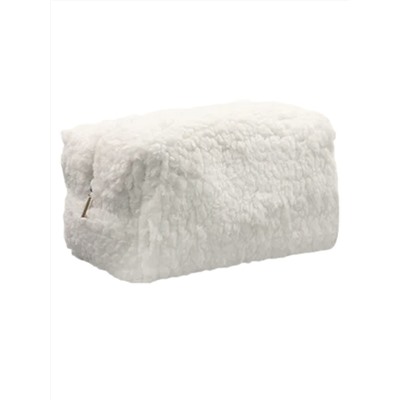 Kristaller Косметичка женская плюшевая «Тедди», белый