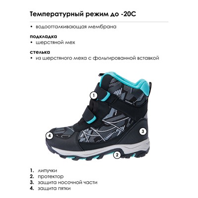 Ботинки зимние для мальчика