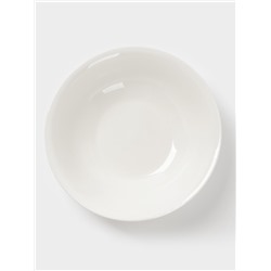 Тарелка глубокая фарфоровая Доляна White Label, 1,5 л, d=22,5 см, цвет белый