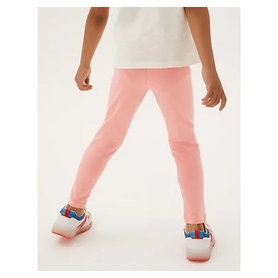 Cotton Plain Leggings (2-7 Yrs)