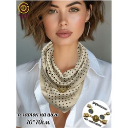 Платок на шею с украшением Артикул 2455/41