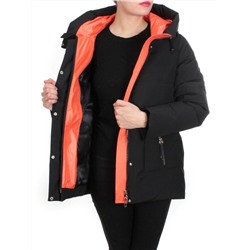 YM 2102 BLACK Куртка зимняя женская MARIA (200 гр. холлофайбера)