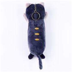 Мягкая игрушка «Кот», на брелоке, 17 см, цвета МИКС