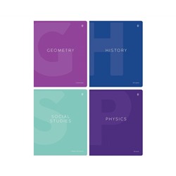 Комплект (12 шт.) предметных тетрадей 48л. Greenwich Line "Color theory", матовая ламинация, выборочный УФ-лак, 70г/м2