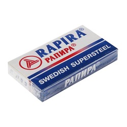 Сменные лезвия классические  Rapira "Суперсталь", 5 шт
