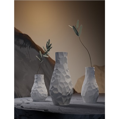 Ваза для сухоцветов Printed Art, Stone, 42 см