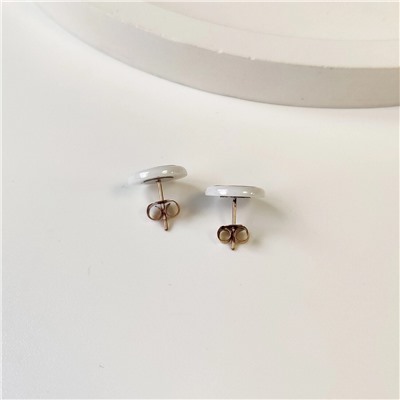 Серьги с керамикой