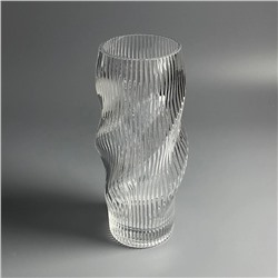 200-178 Декоративная ваза для цветов 29,5см в под.уп.(х6)Стекло