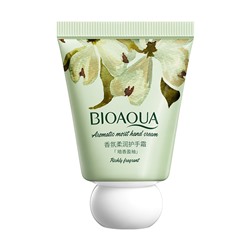 Крем для рук парфюмированный (фиалка, пачули, мускус) BIOAQUA Aromatic moist hand cream, 30 гр