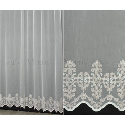 Тюль вышивка 5634