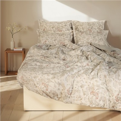 Пододеяльник SL Home Flower glade 150*220 см, сатин, 140 гр/м2, 100% хлопок