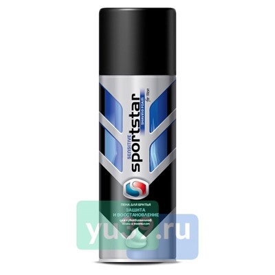 Пена для бритья SportStar Sensitive, 200 мл.