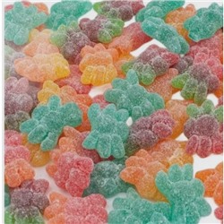 Мармелад жевательный Пауки кислые манго, арбуз, апельсин 300 гр /GUMMI CANDY