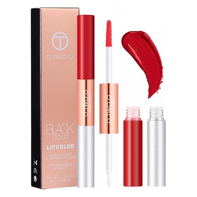 Блеск для губ O.TWO.O Black Gold Lip Color 2 in 1 № 3 Grit 3.5 ml