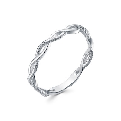 Кольцо родированное серебро 925*