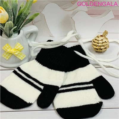 Детские варежки утепленные длина 11 см Арт 2 модель 1