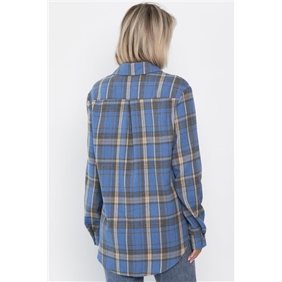 Рубашка Денни (голубая) Б14133-7М