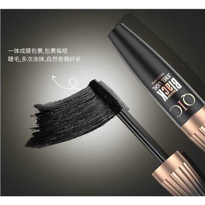 Тушь для ресниц объем удлинение влагостойкая QIC BLACK Jewel Light Mascara