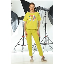 Брюки женские 21-103L3-12 лайм