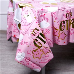 Скатерть It's a GIRL!, 137 × 183 см