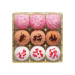 Набор бурлящих шаров Candy bath bar La boite des bonbons (9*40г) 360г