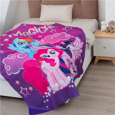 Плед My Little Pony 1.5 сп, 140×210 см, 100% п/э