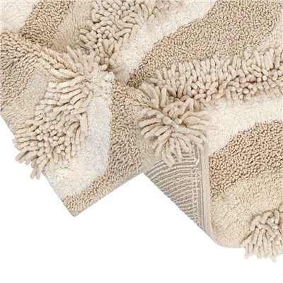 Коврик для ванной Sands бежевого цвета из коллекции Ethnic