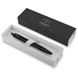 Ручка шариковая Parker "IM Achromatic Black" синяя, 1,0мм, подарочная упаковка