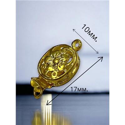 Замок декоративный Цвет золото