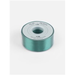 Лента атласная TEIRA, двухсторонняя, 38 мм, 25±1 м, зелёная №0589