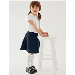 2pk Girls' Regular Fit School Skater Skirts (2-18 Yrs)