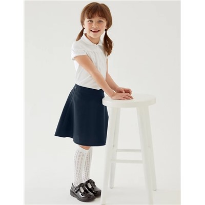 2pk Girls' Regular Fit School Skater Skirts (2-18 Yrs)