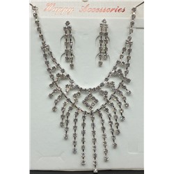 Комплект украшений Happy Accessories COM3, серебро