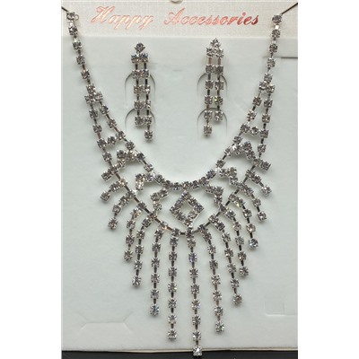 Комплект украшений Happy Accessories COM3, серебро