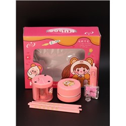 Электрический канцелярский набор "Boys&Girls", pink