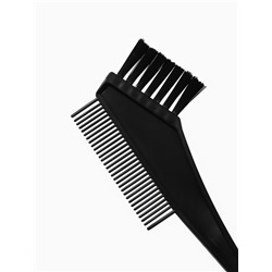 Расчёска - кисть для окрашивания, 20.5(±1) × 7 см, чёрная