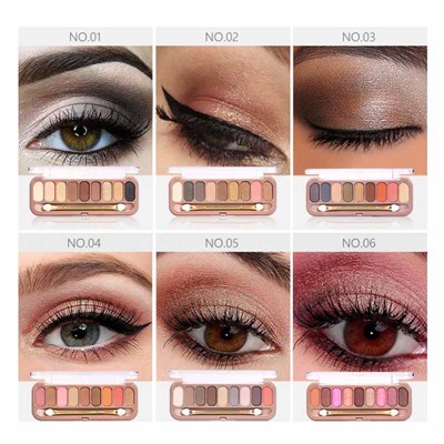 Тени O.TWO.O Rose Gold 9 color №5 18 g
